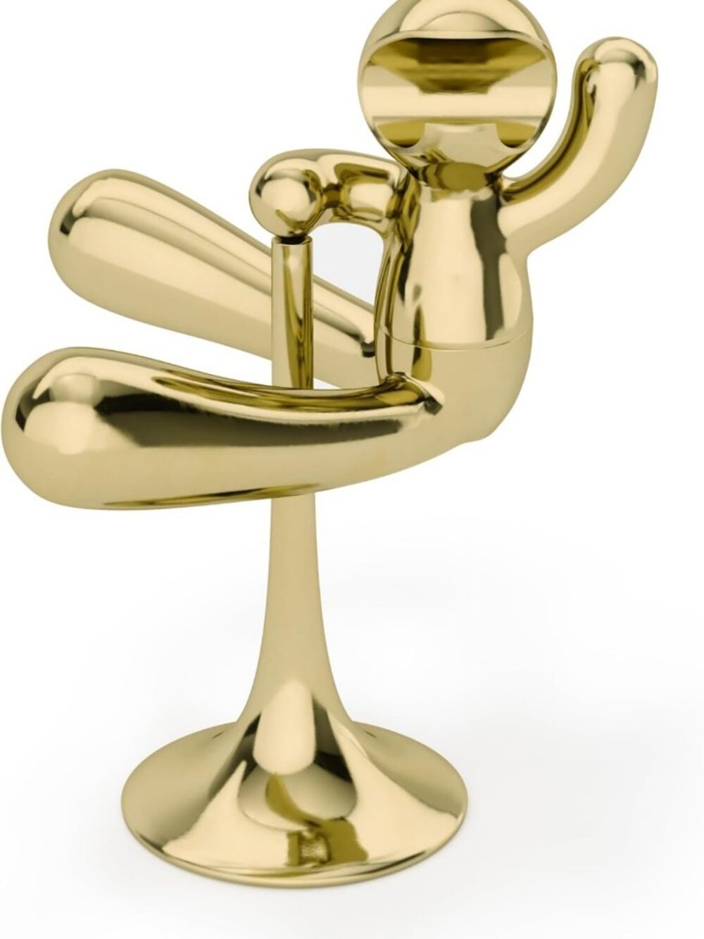 Stylish Brass Bottle Opener with Stand - Unique Home Bar Accessory & Gift